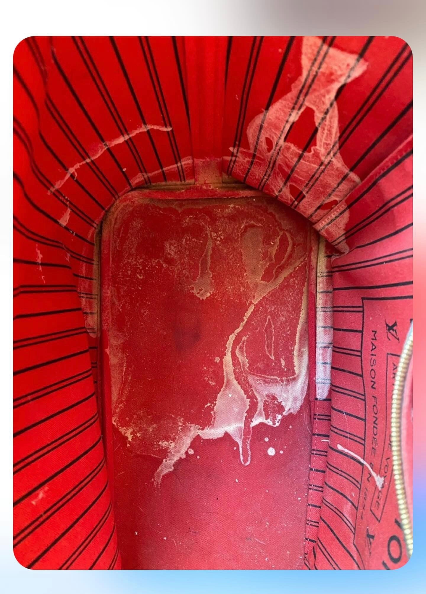 Louis Vuitton Lining clean